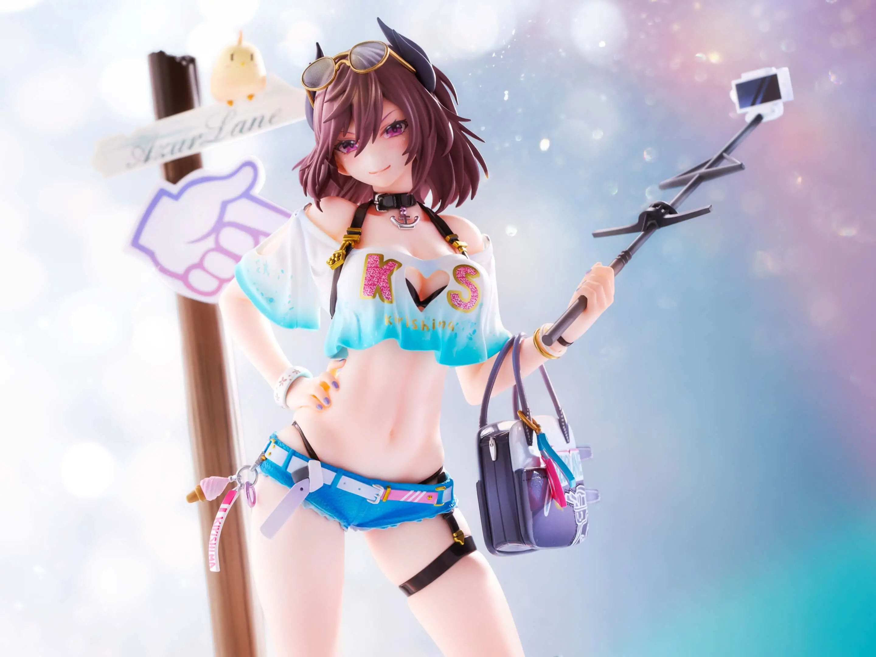 Figurine Kirishima Ver. Bravely Summer de Azur Lane par Mimeyoi